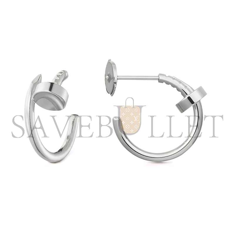 CARTIER JUSTE UN CLOU HOOP EARRINGS, SMALL MODEL B8301236